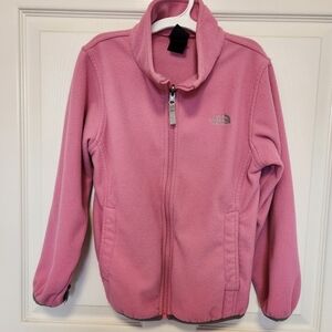 The North Face Kids Pink Fleece Jacket